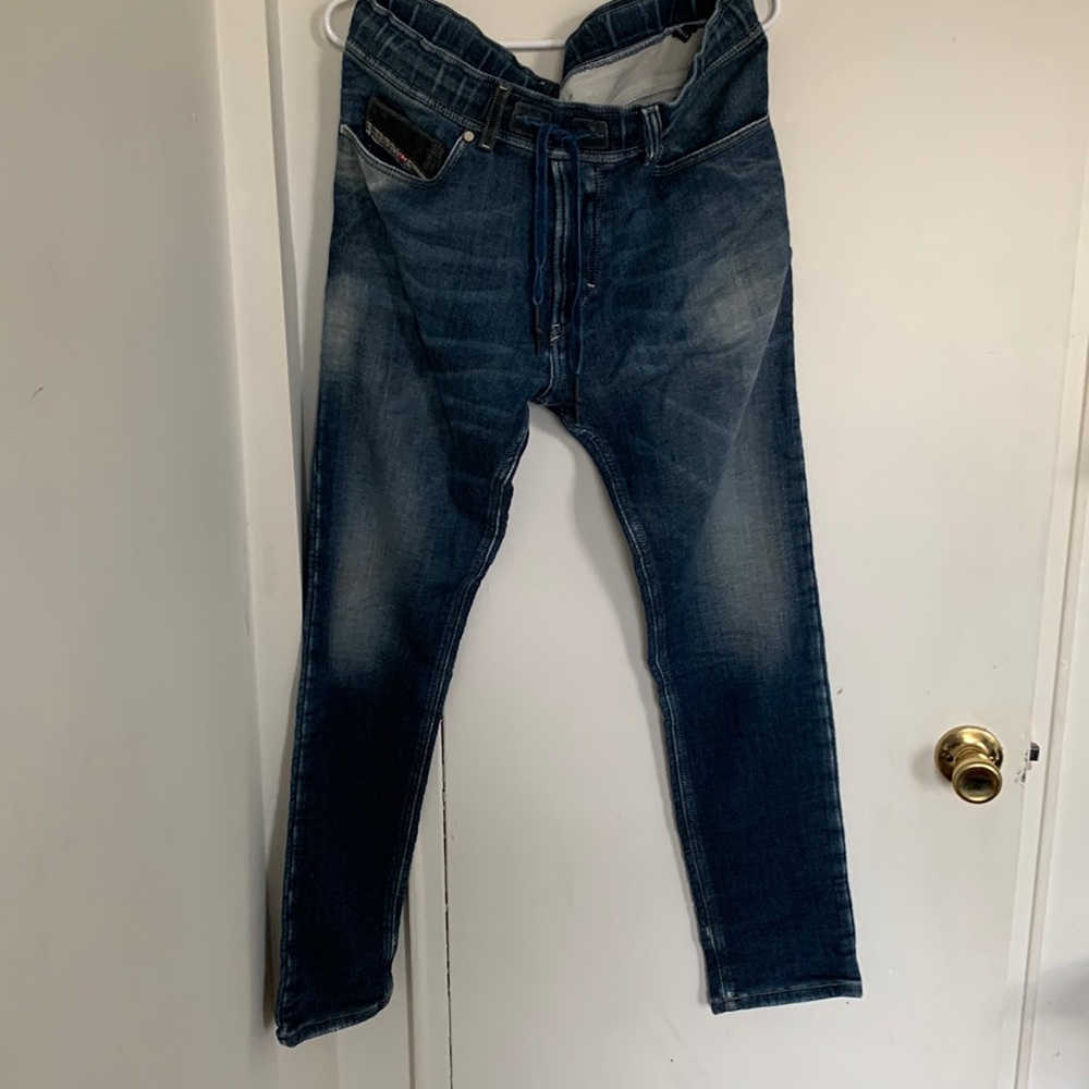Mens diesel sweat jeans style tepphar in size 32